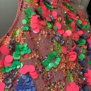 Chunky Sequin Crop Top